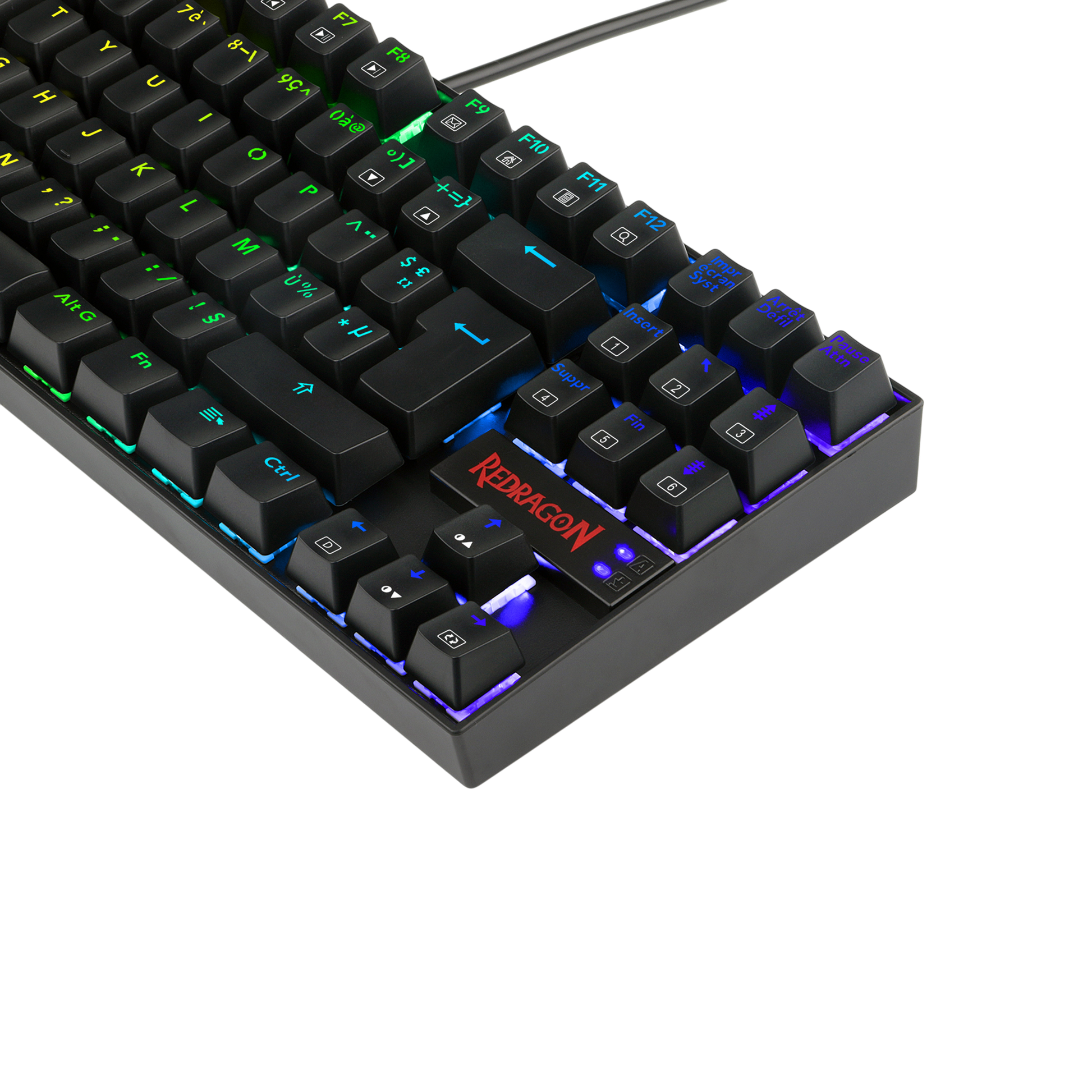 Redragon K552P-KR-FR RGB TKL Mechanical Gaming Keyboard