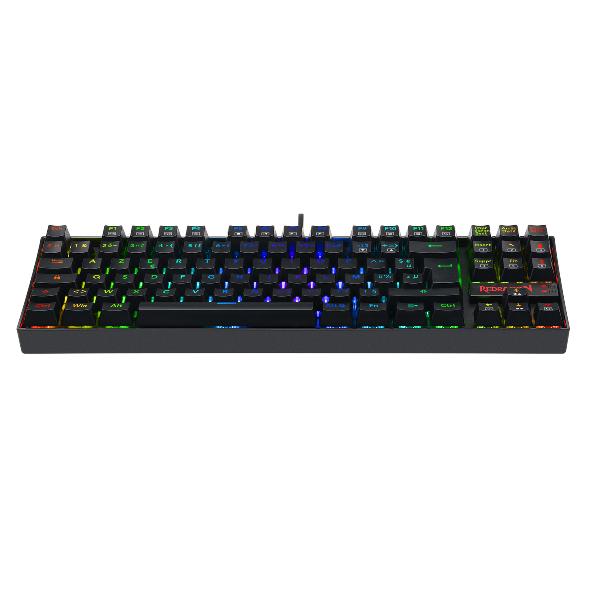 Redragon K552P-KR-FR RGB TKL Mechanical Gaming Keyboard