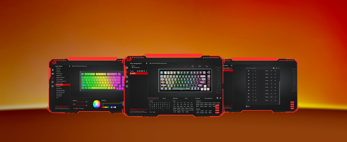 Redragon K732SP-RGB-PRO Aluminum Mechanical Gaming Keyboard
