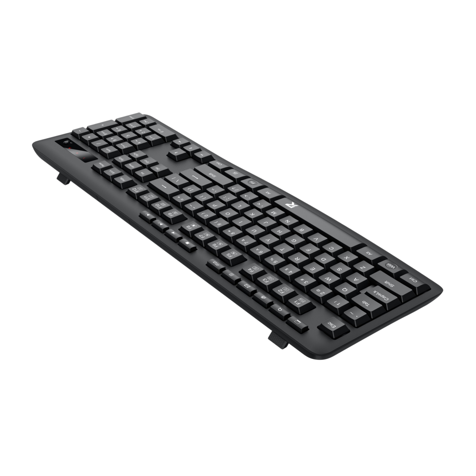 Redragon BK-7367 Rainbow Backlit Membrane Gaming Keyboard (Black)