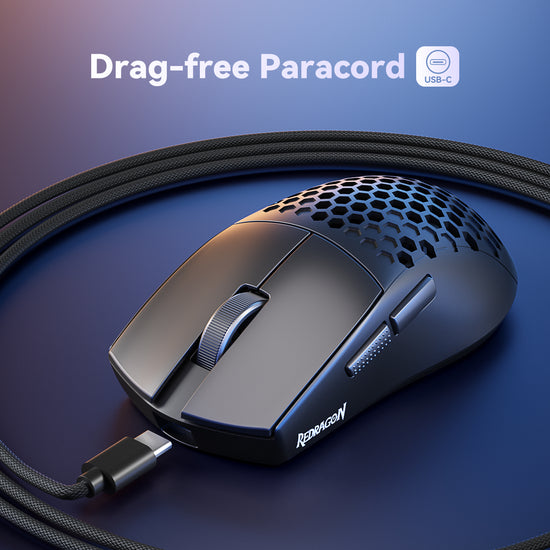 Redragon M617-LIT: 10K DPI Honeycomb Gaming Mice