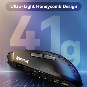 Redragon M617-LIT: 10K DPI Honeycomb Gaming Mice