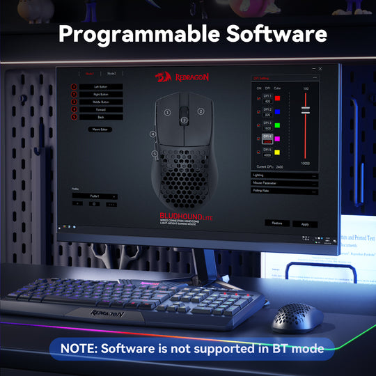 Redragon M617-LIT Wired Gaming Mice