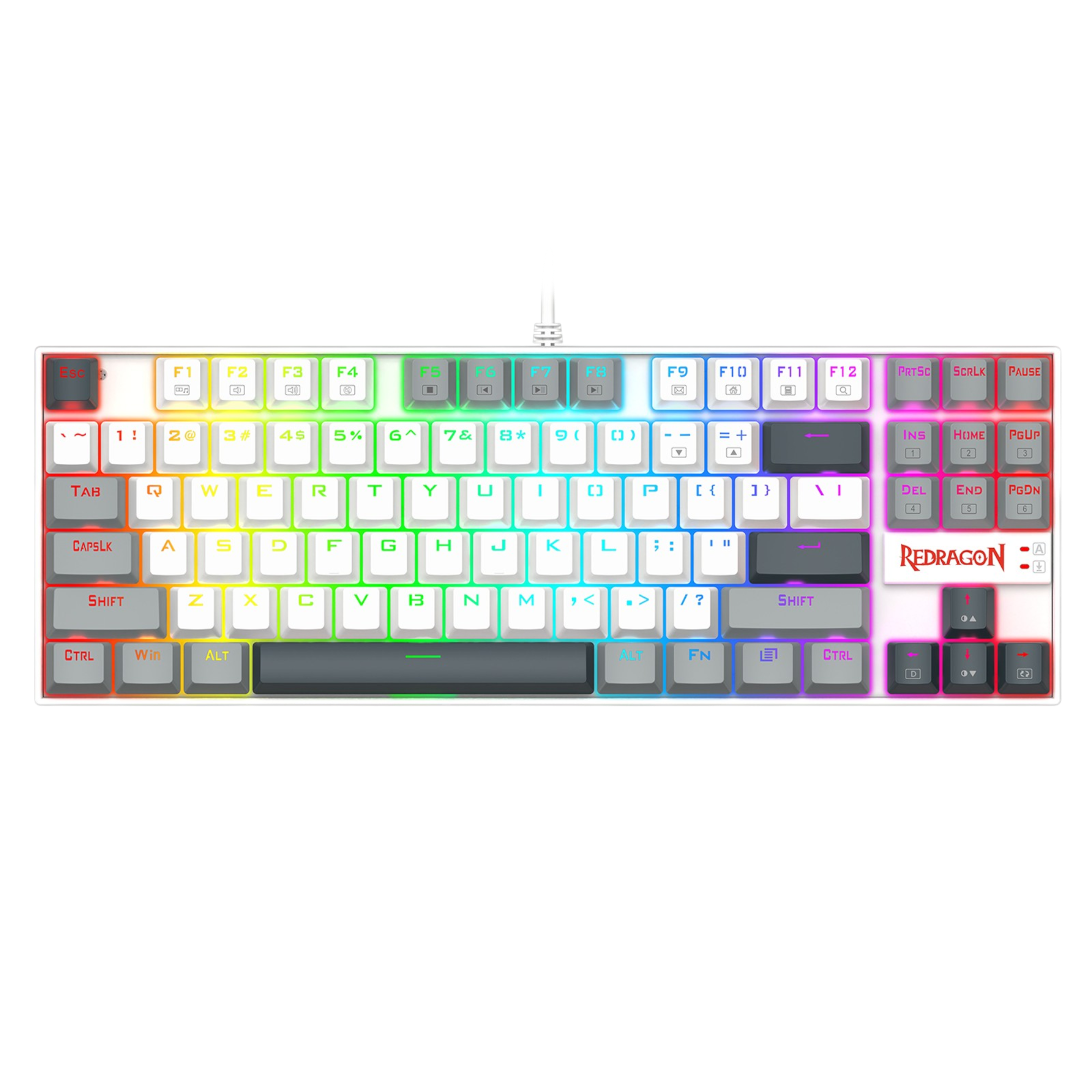 Redragon K552WGL-RGB TKL Mechanical Gaming Keyboard