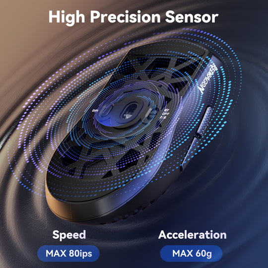 Redragon M725-LIT Tri-Mode Gaming Mice with High precision sensor