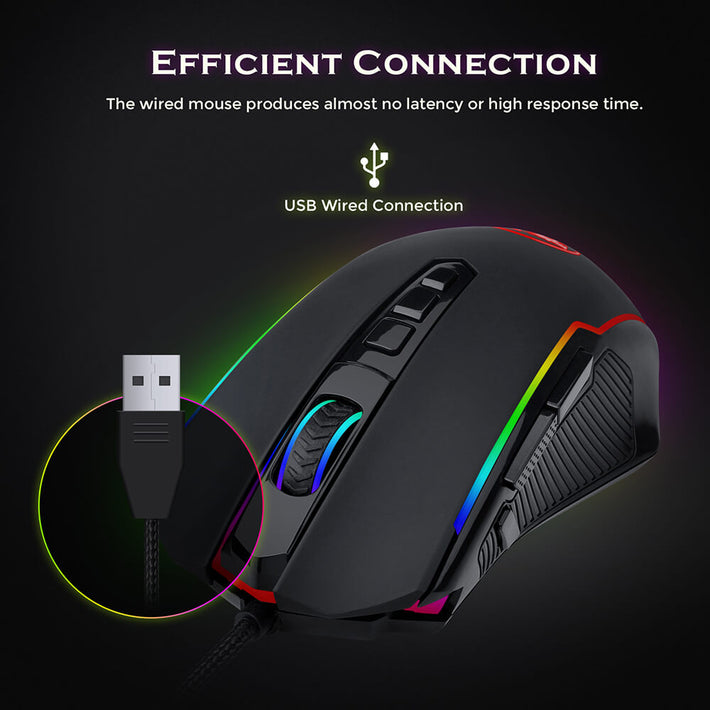 Redragon M910-K RGB Wired Gaming Mice