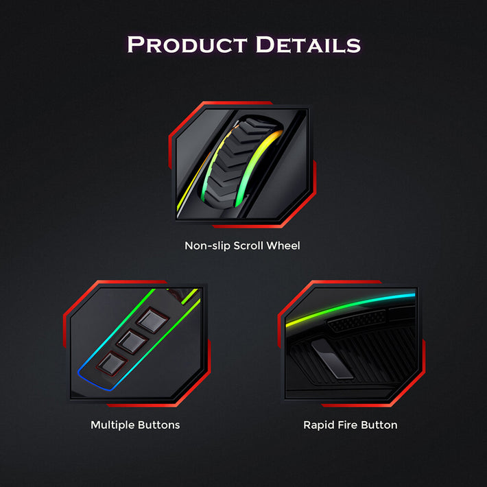 Redragon M910-K RGB Wired Gaming Mice