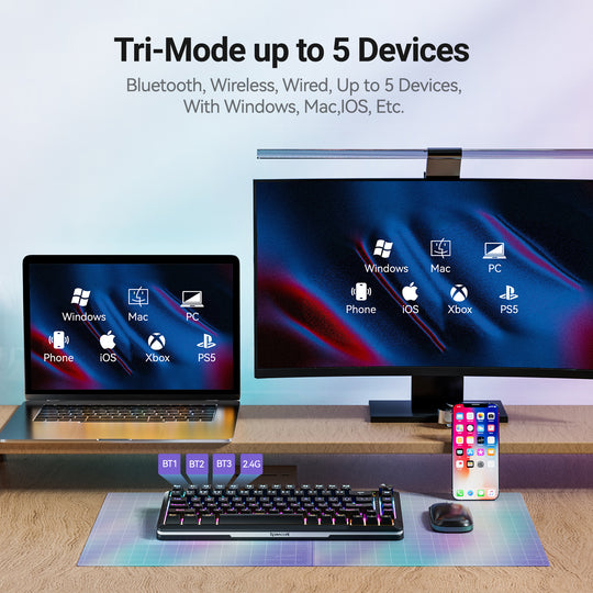 Redragon K708-RGB-PRO TKL Gasket Mechanical keyboard