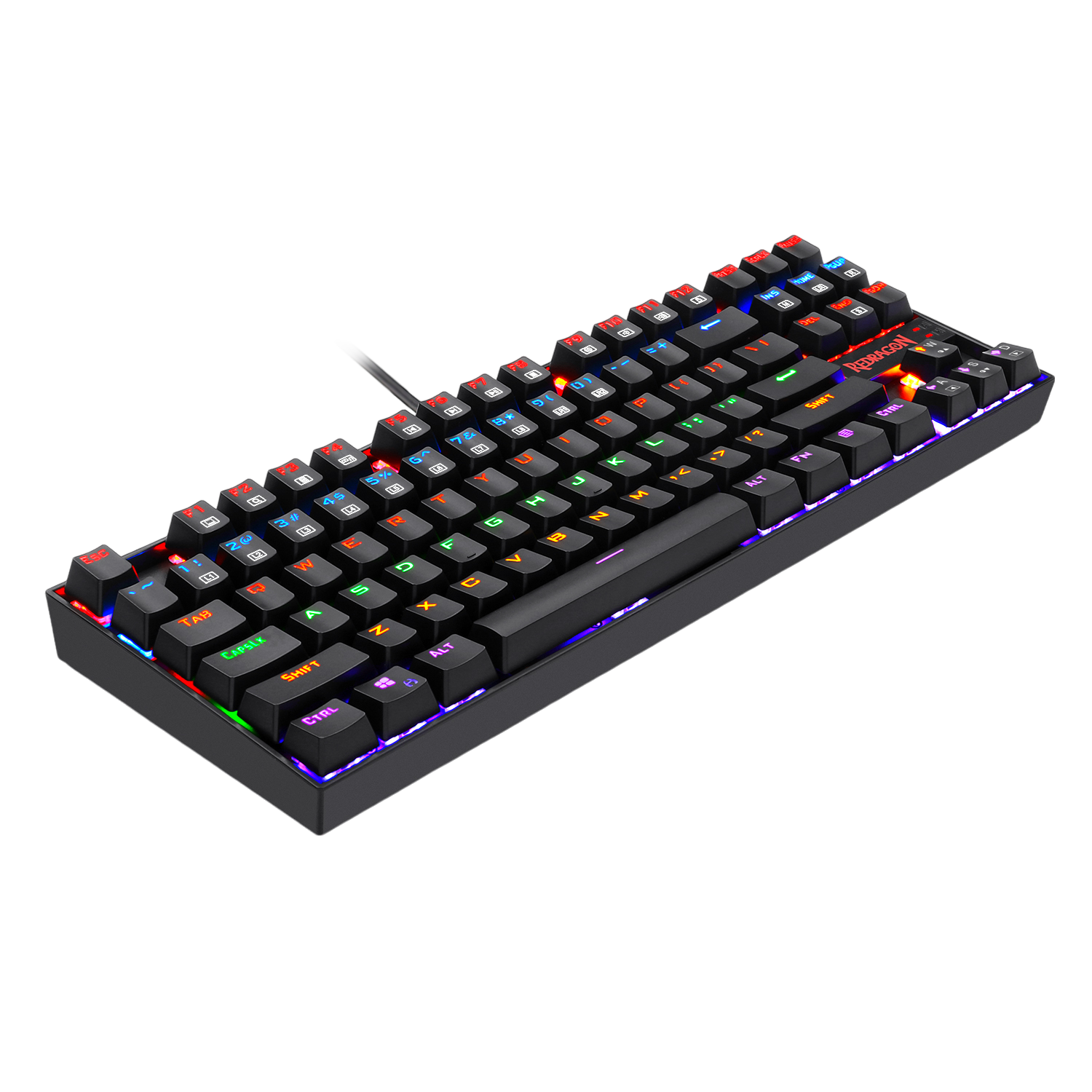 Redragon K552-KR Rainbow Backlight TKL Mechanical Gaming Keyboard