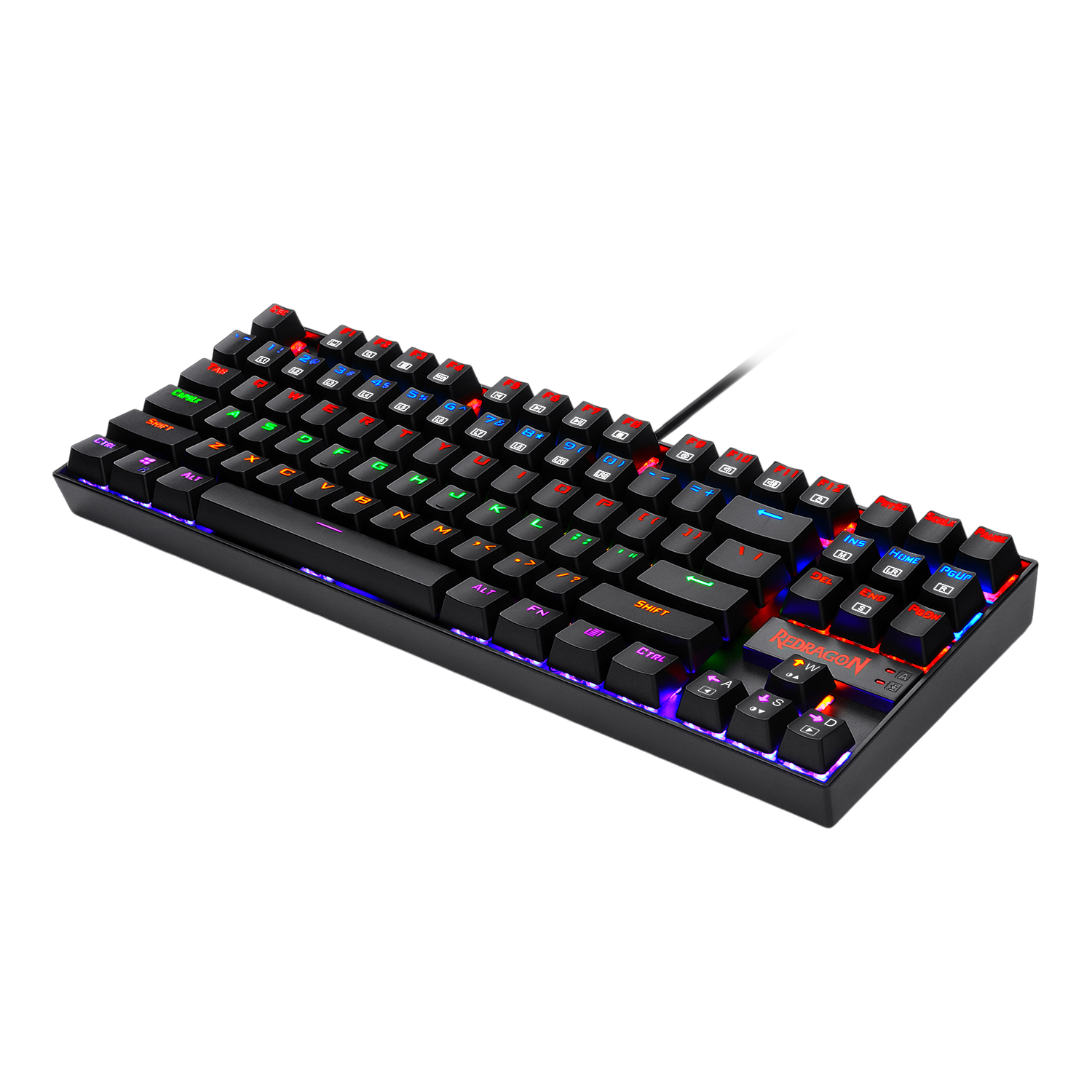 Redragon K552-KR Rainbow Backlight TKL Mechanical Gaming Keyboard