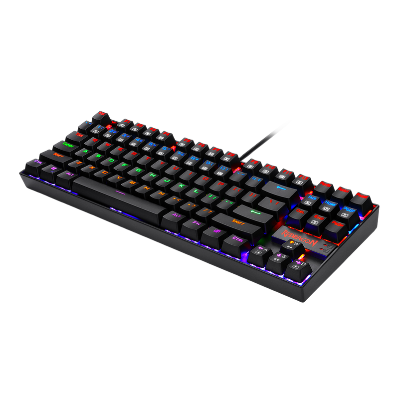 Redragon K552-KR Rainbow Backlight TKL Mechanical Gaming Keyboard