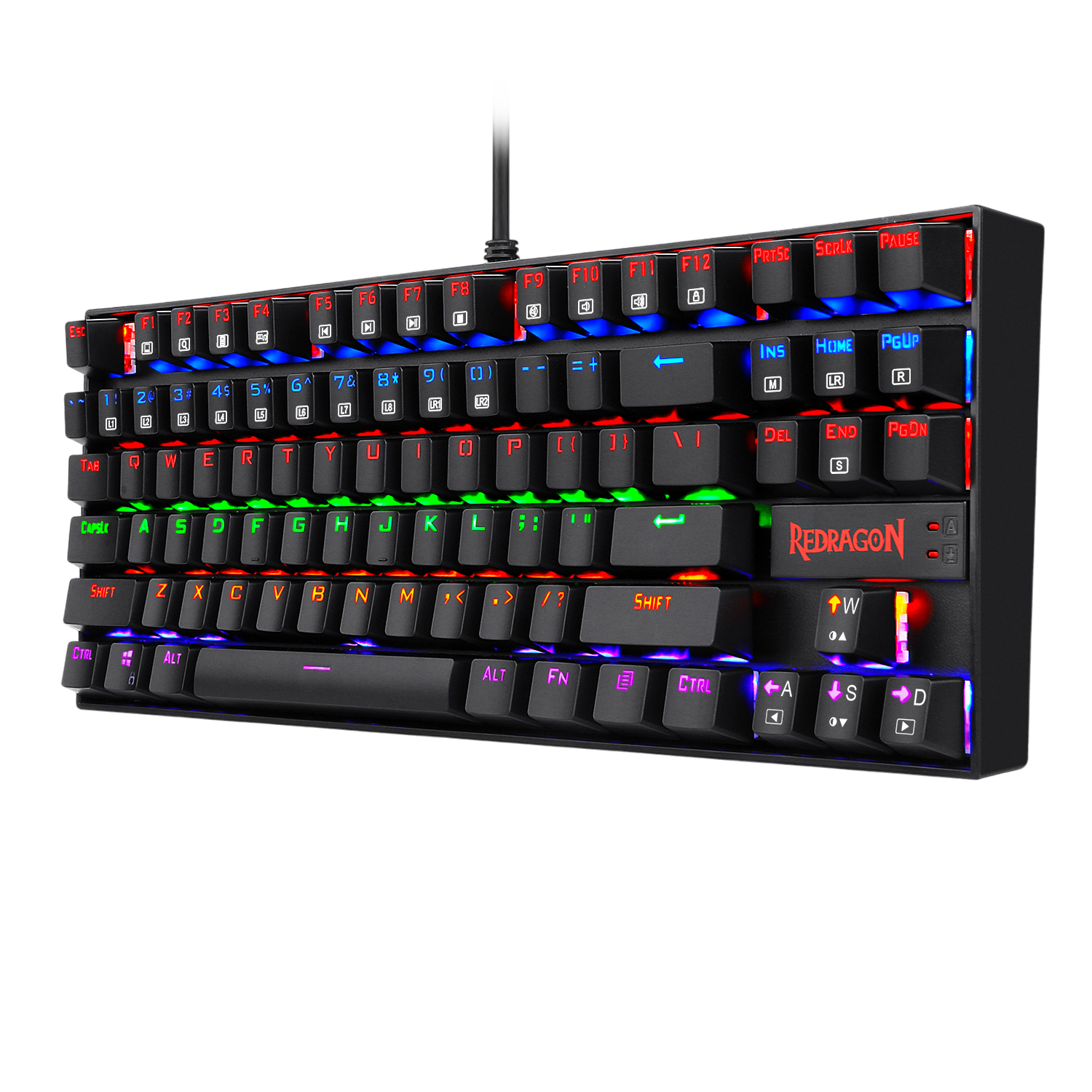 Redragon K552-KR Rainbow Backlight TKL Mechanical Gaming Keyboard