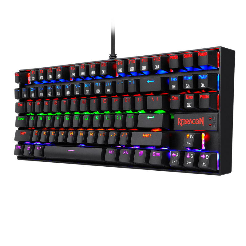 Redragon K552-KR Rainbow Backlight TKL Mechanical Gaming Keyboard