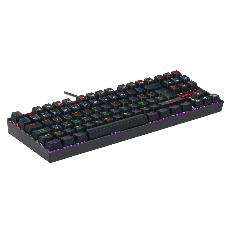 Redragon K552-KR-ES Rainbow Backlight TKL Mechanical Gaming Keyboard