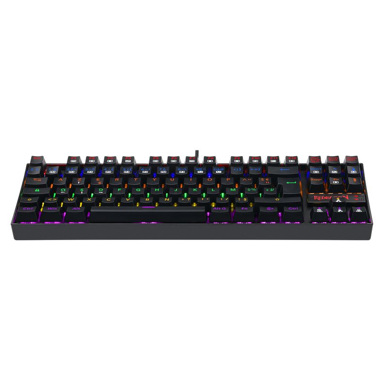 Redragon K552-KR-FR Rainbow Backlight TKL Mechanical Gaming Keyboard