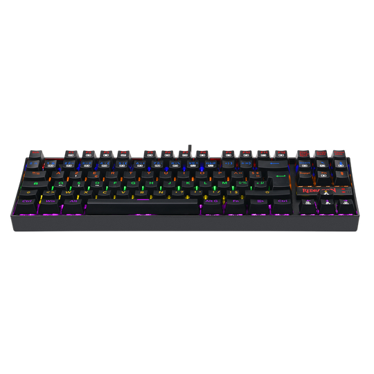 Redragon K552-KR-FR Rainbow Backlight TKL Mechanical Gaming Keyboard