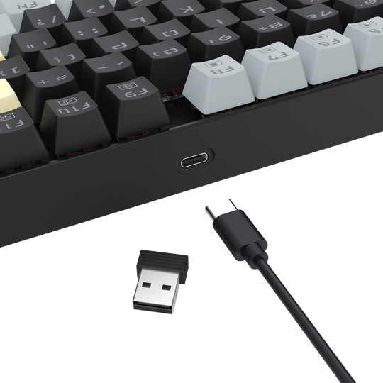 Redragon K552LGY-KRS TKL Mechanical Gaming Keyboard