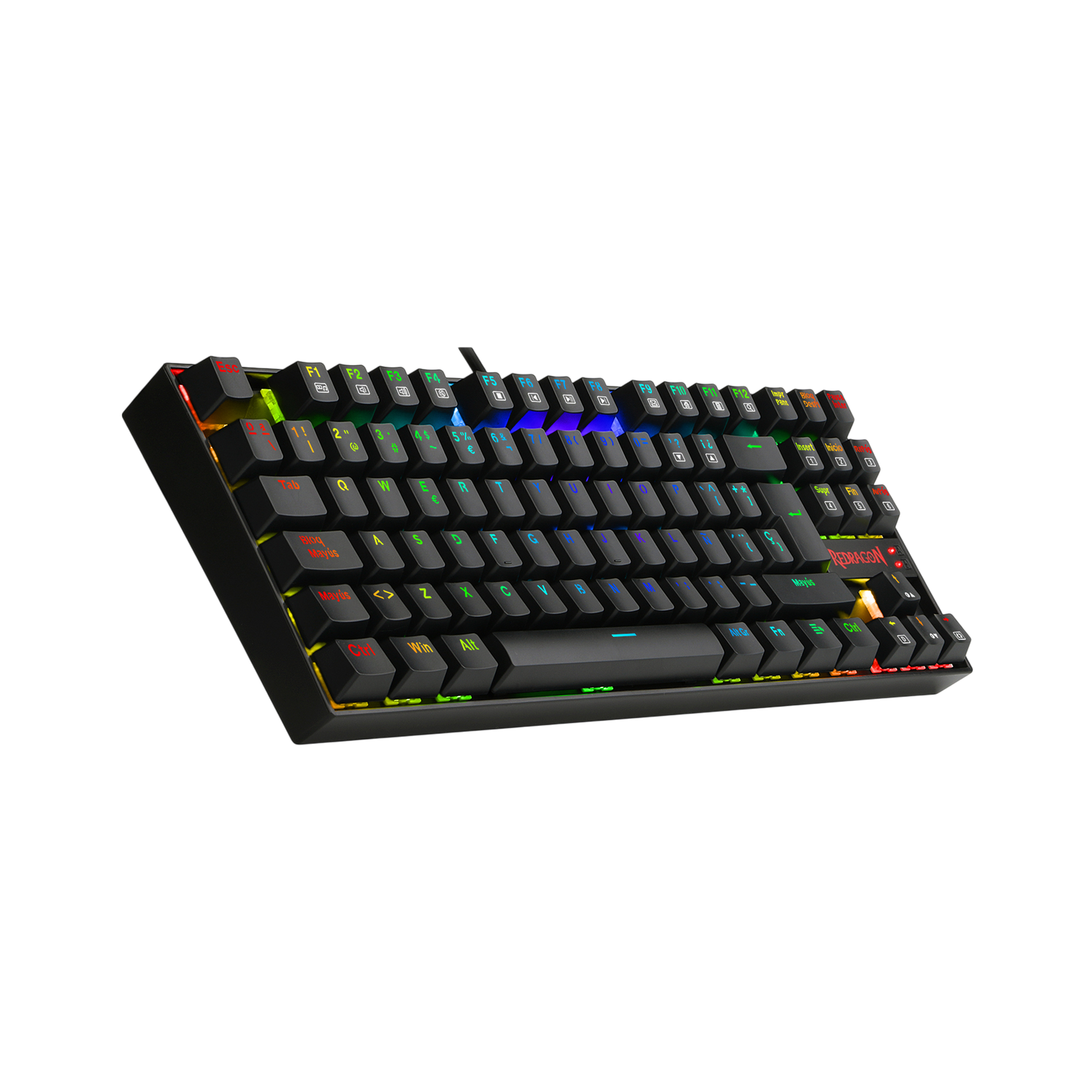 Redragon K552P-KR-ES RGB TKL Mechanical Gaming Keyboard