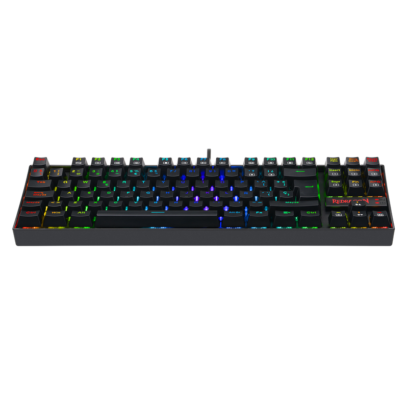 Redragon K552P-KR-ES RGB TKL Mechanical Gaming Keyboard