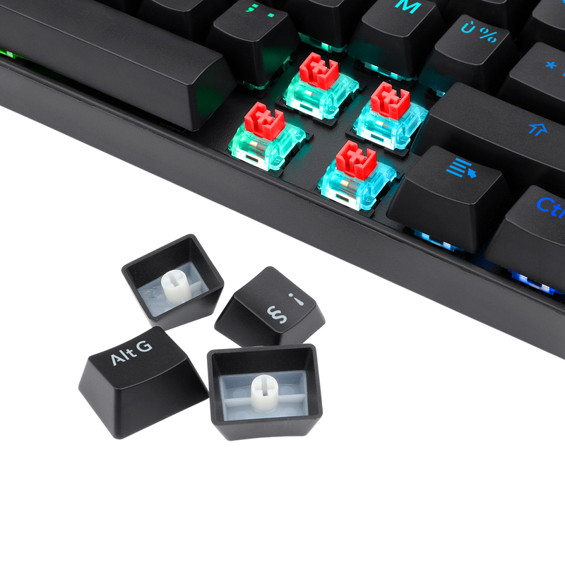 Redragon K552P-KR-FR RGB TKL Mechanical Gaming Keyboard