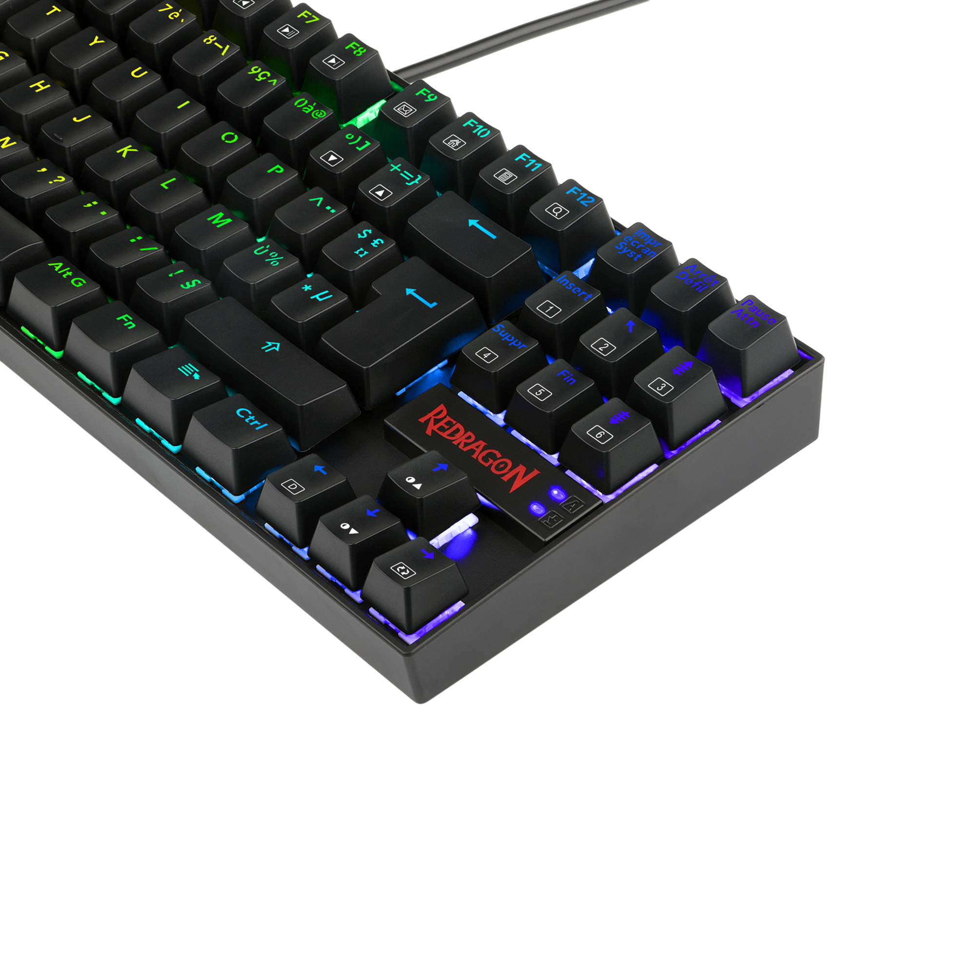 Redragon K552P-KR-FR RGB TKL Mechanical Gaming Keyboard