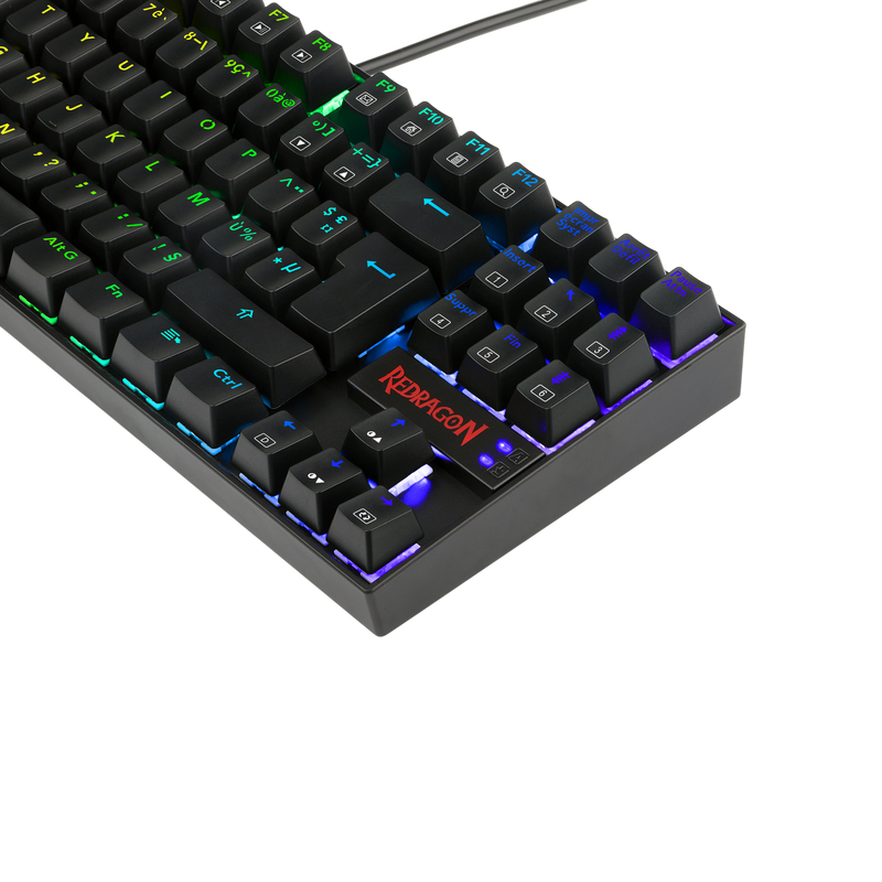 Redragon K552P-KR-FR RGB TKL Mechanical Gaming Keyboard