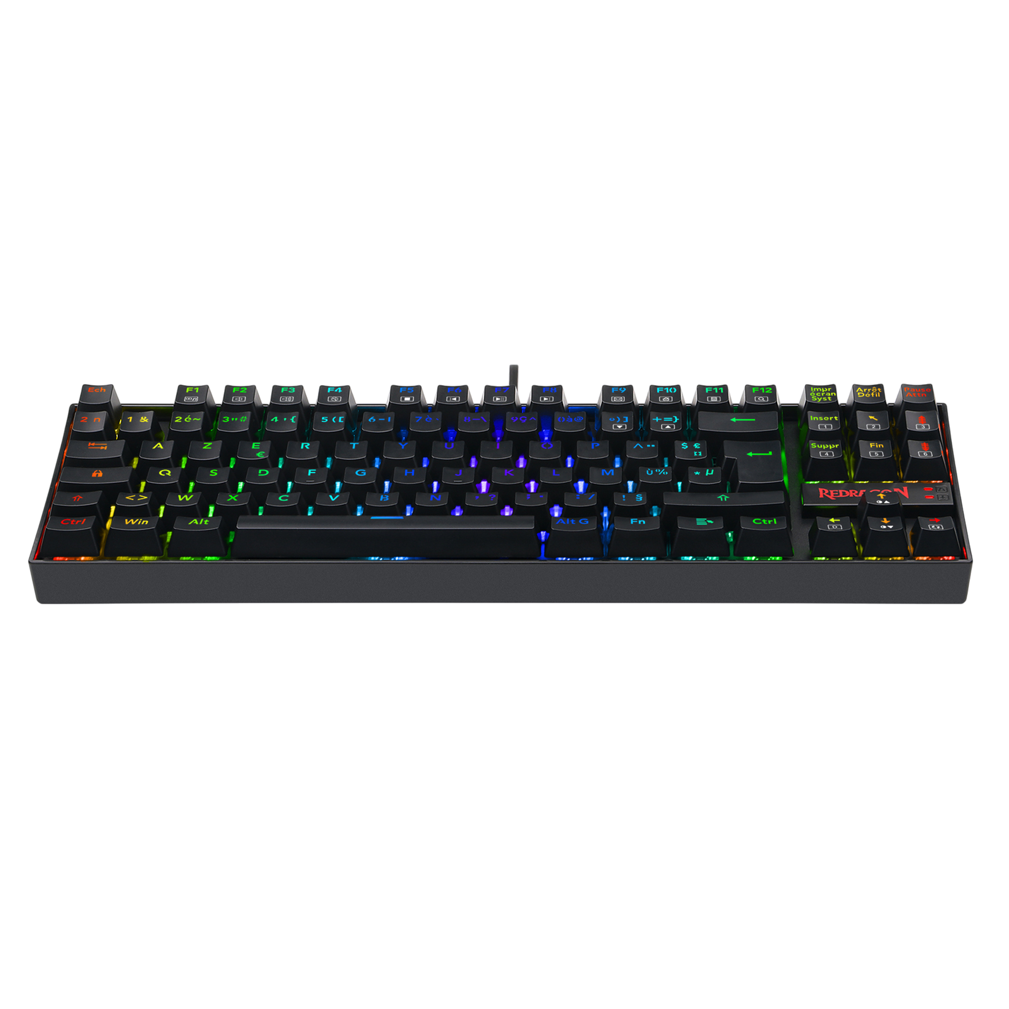 Redragon K552P-KR-FR RGB TKL Mechanical Gaming Keyboard