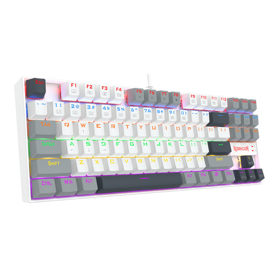 Redragon K552GLR-R 87 Key TKL Mechanical Gaming Keyboard