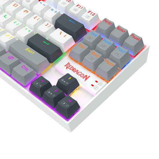 Redragon K552GLR-R 87 Key TKL Mechanical Gaming Keyboard