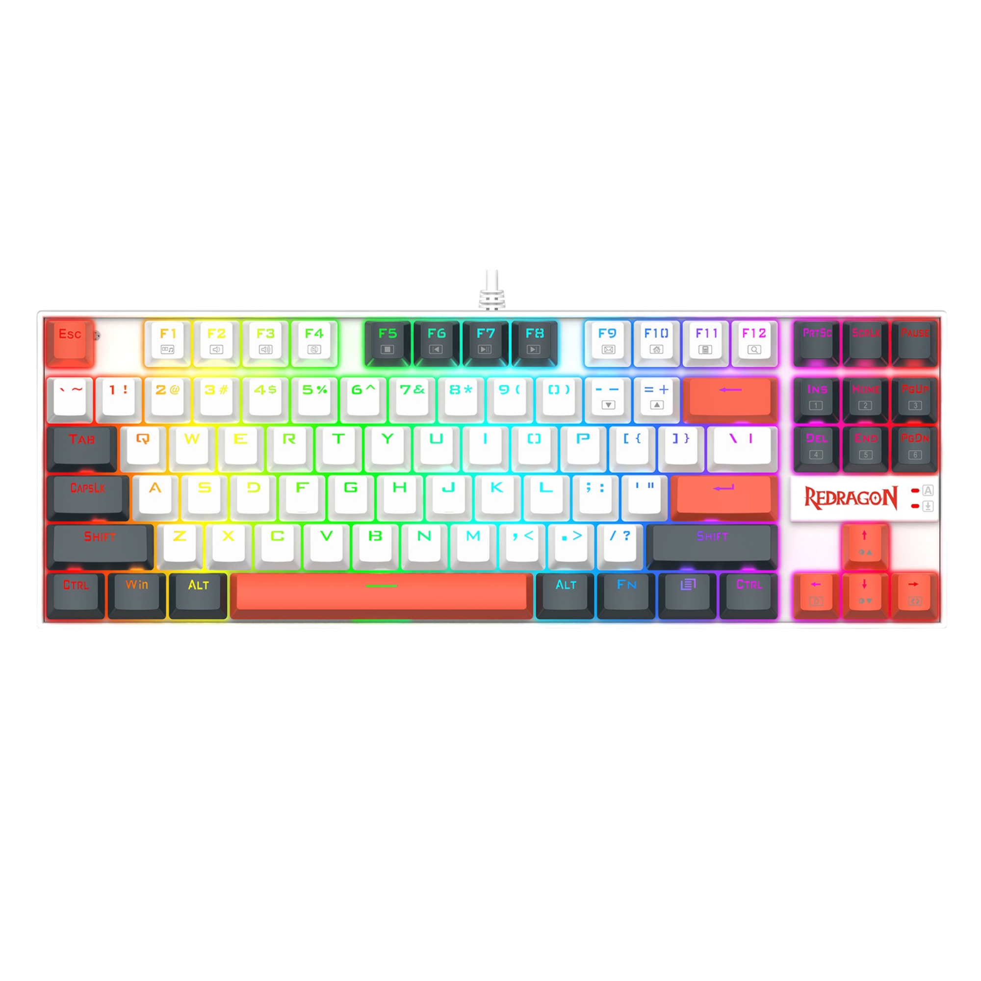 Redragon K552WLR-RGB TKL Mechanical Gaming Keyboard