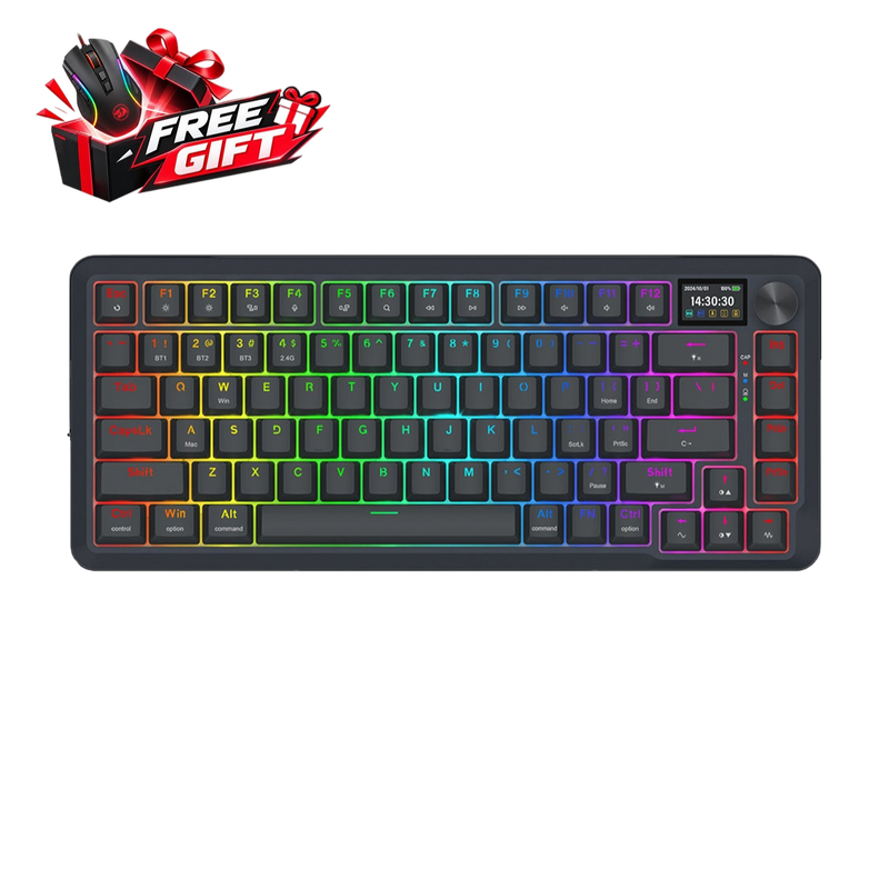 Redragon K708-RGB-PRO TKL Gasket Mechanical Keyboard US
