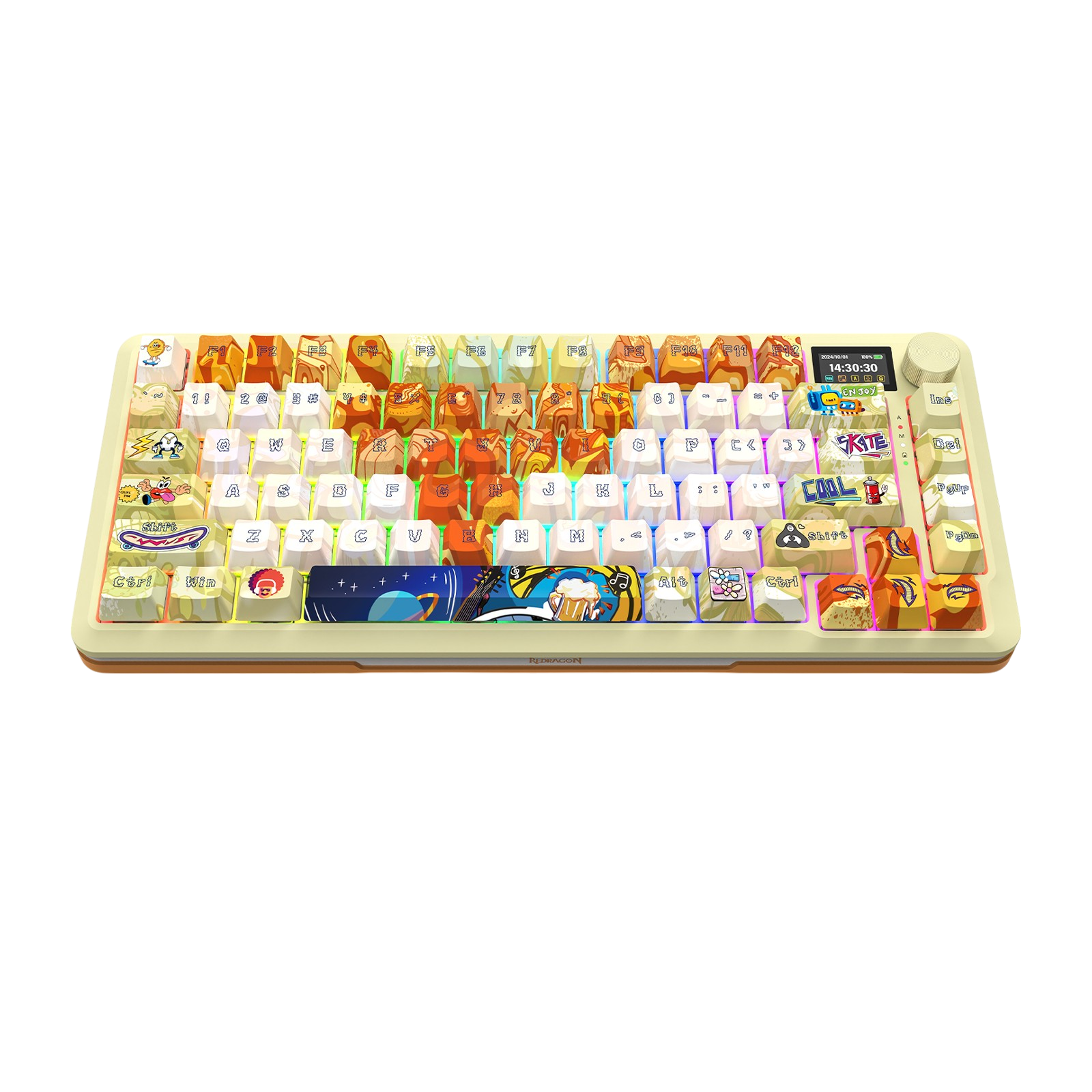 Redragon K708GF-RGB-PRO TKL Mechanical Keyboard