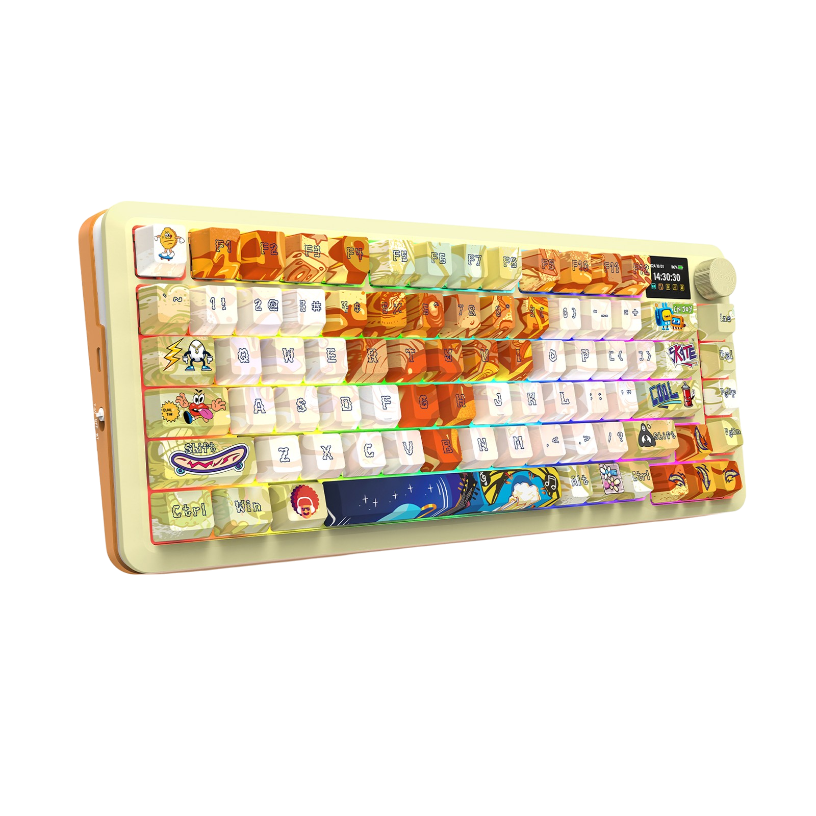 Redragon K708GF-RGB-PRO TKL Mechanical Keyboard