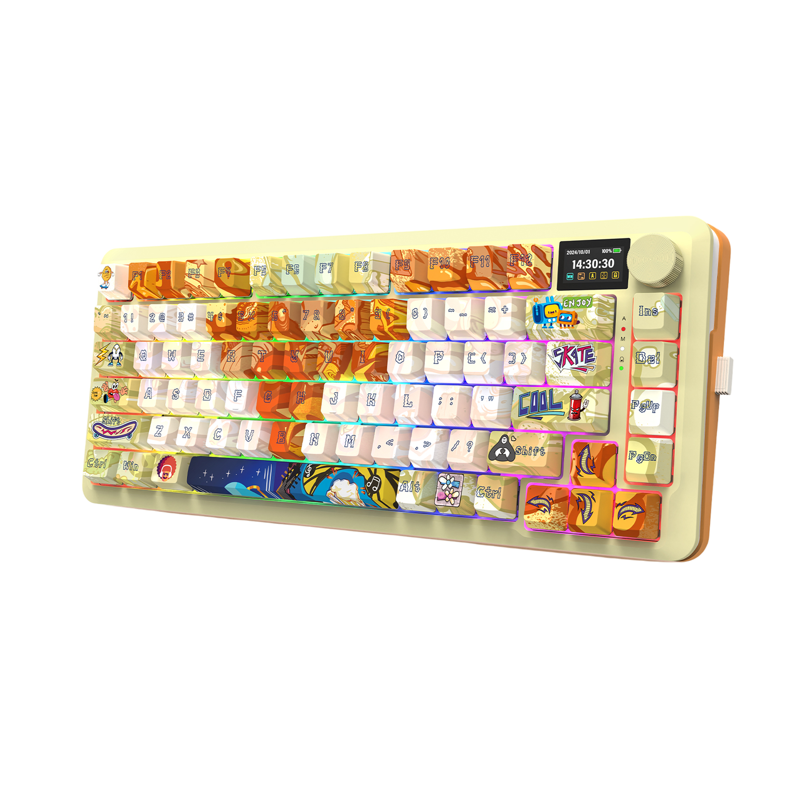 Redragon K708GF-RGB-PRO TKL Mechanical Keyboard