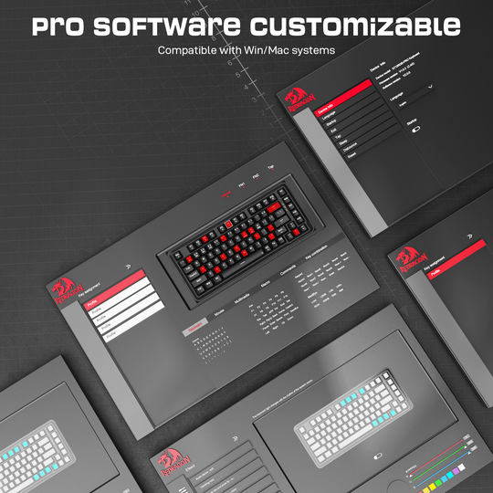 Redragon K713-RGB-PRO TKL Mechanical Keyboard