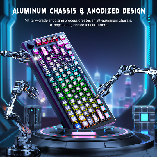 Redragon K732MC-RGB-PRO Gaming Keyboard With Metal Control Knob