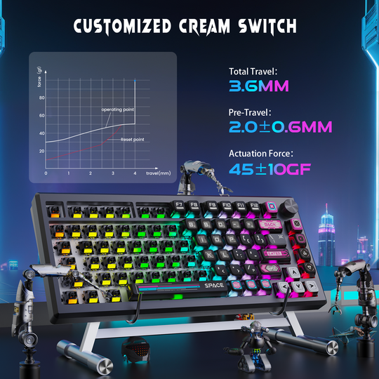 Redragon K732MC-RGB-PRO Gaming Keyboard With Gasket Mount Structure