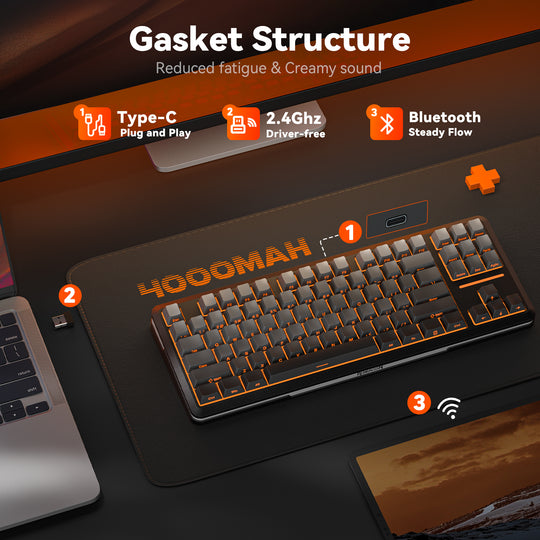 Redragon K734SP-RGB-PRO TKL Mechanical Keyboard