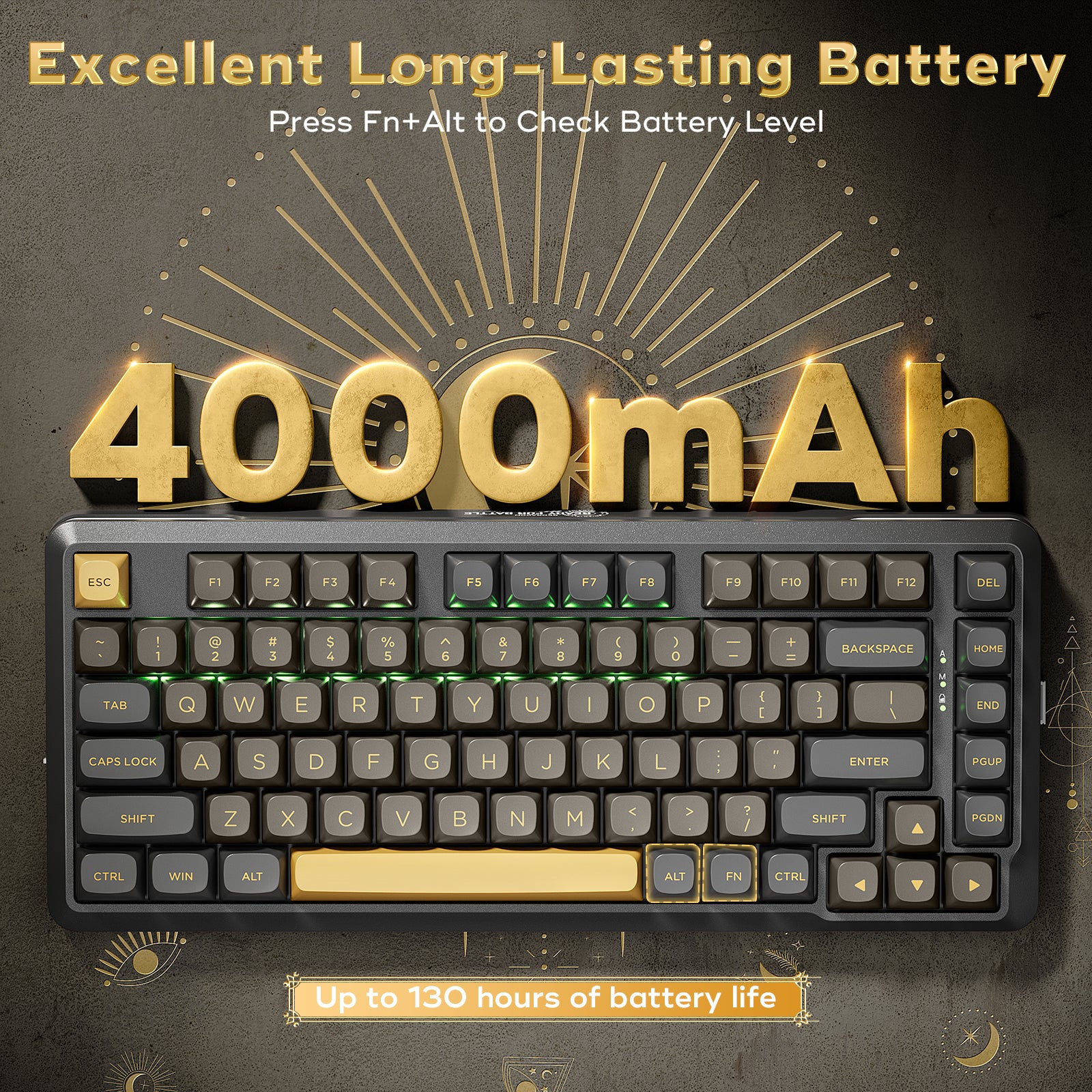 Redragon K738-RGB-PRO TKL Mechanical Keyboard