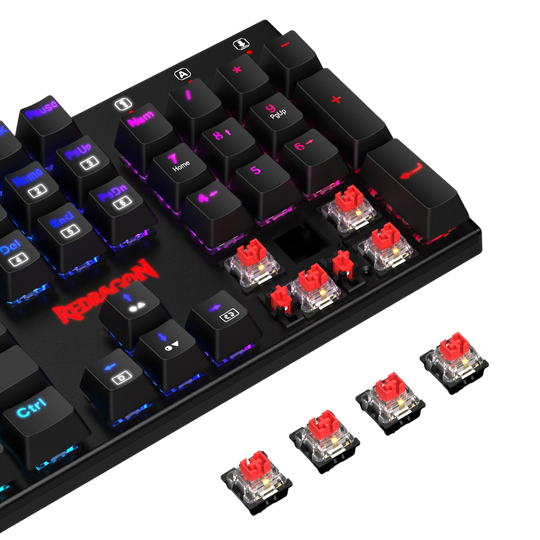 Redragon K565-RGB 104-Key Mechanical Gaming Keyboard