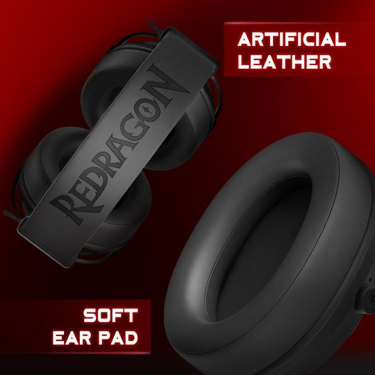 Redragon H389 Gaming Headset with RGB lighting