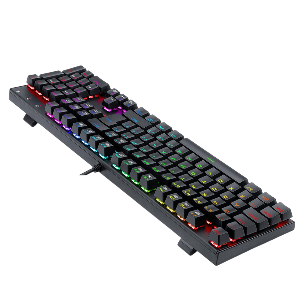 105 Windows Keyboard Redragon K565-RGB 105-Key Mechanical Gaming Keyboard(UK Layout)