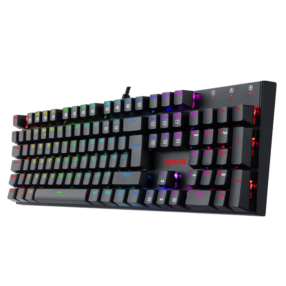 105 Windows Keyboard Redragon K565-RGB 105-Key Mechanical Gaming Keyboard(UK Layout)