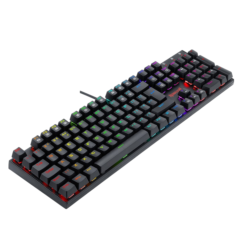 105 Windows Keyboard Redragon K565-RGB 105-Key Mechanical Gaming Keyboard(UK Layout)
