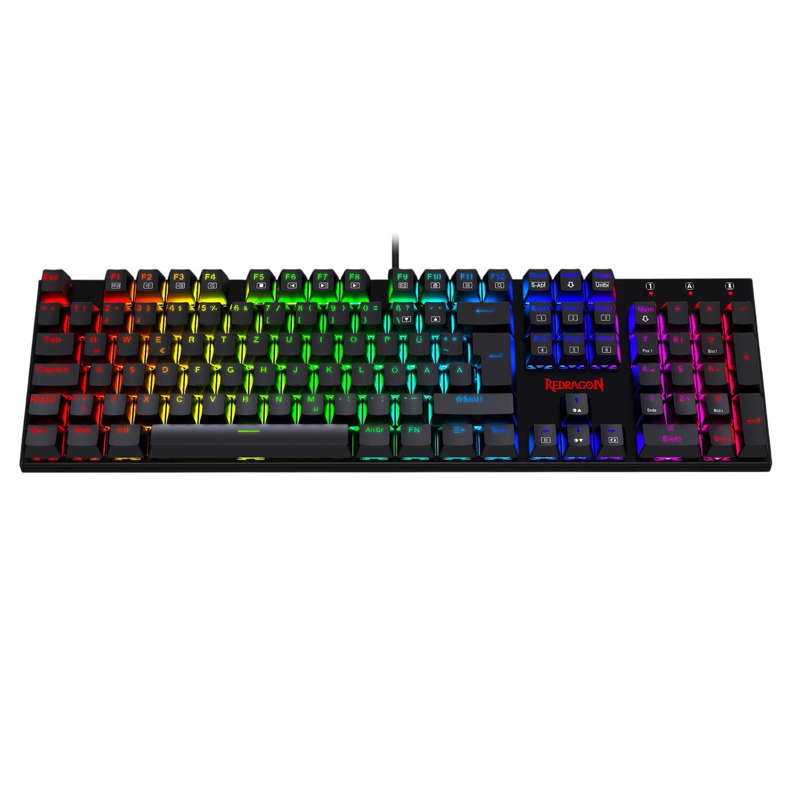 Redragon K565-RGB 105-Key RGB Mechanical Gaming Keyboard