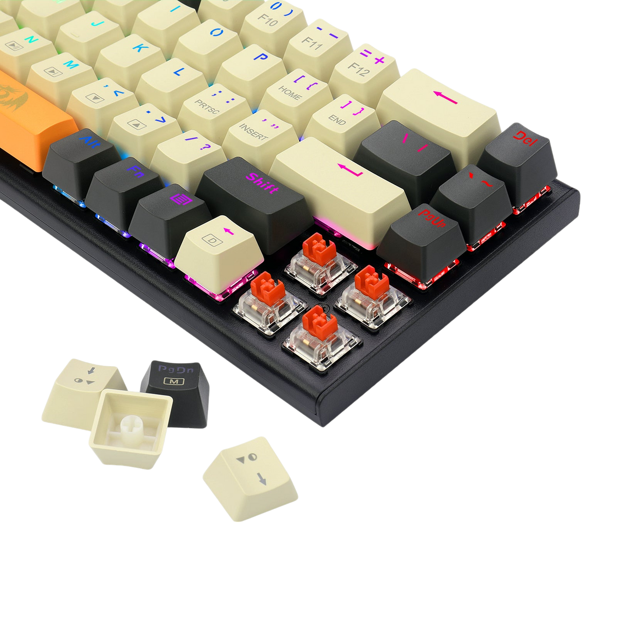 68 Key Redragon K633CGO-RGB 68-Key Mechanical Gaming Keyboard