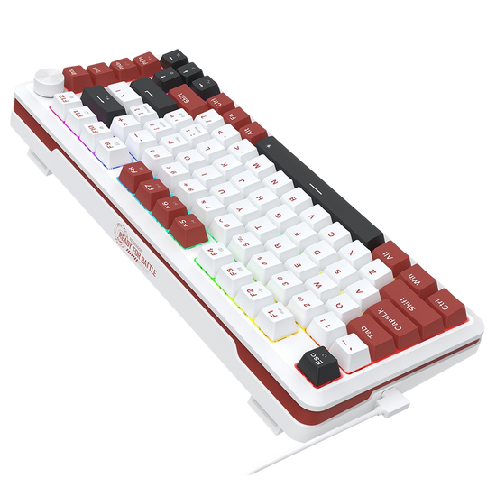 Redragon K721WRB RGB Stormhunter Red 75% Rapid Trigger Magnetic Keyboard