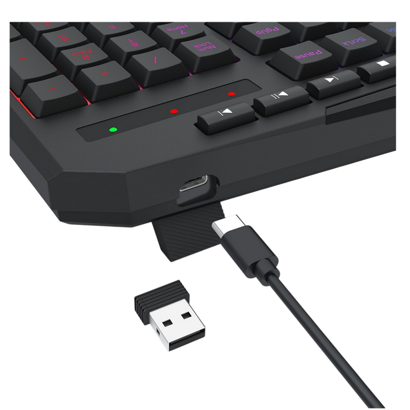 Redragon S101M-KS Tri-Mode Keyboard & Mice Combo