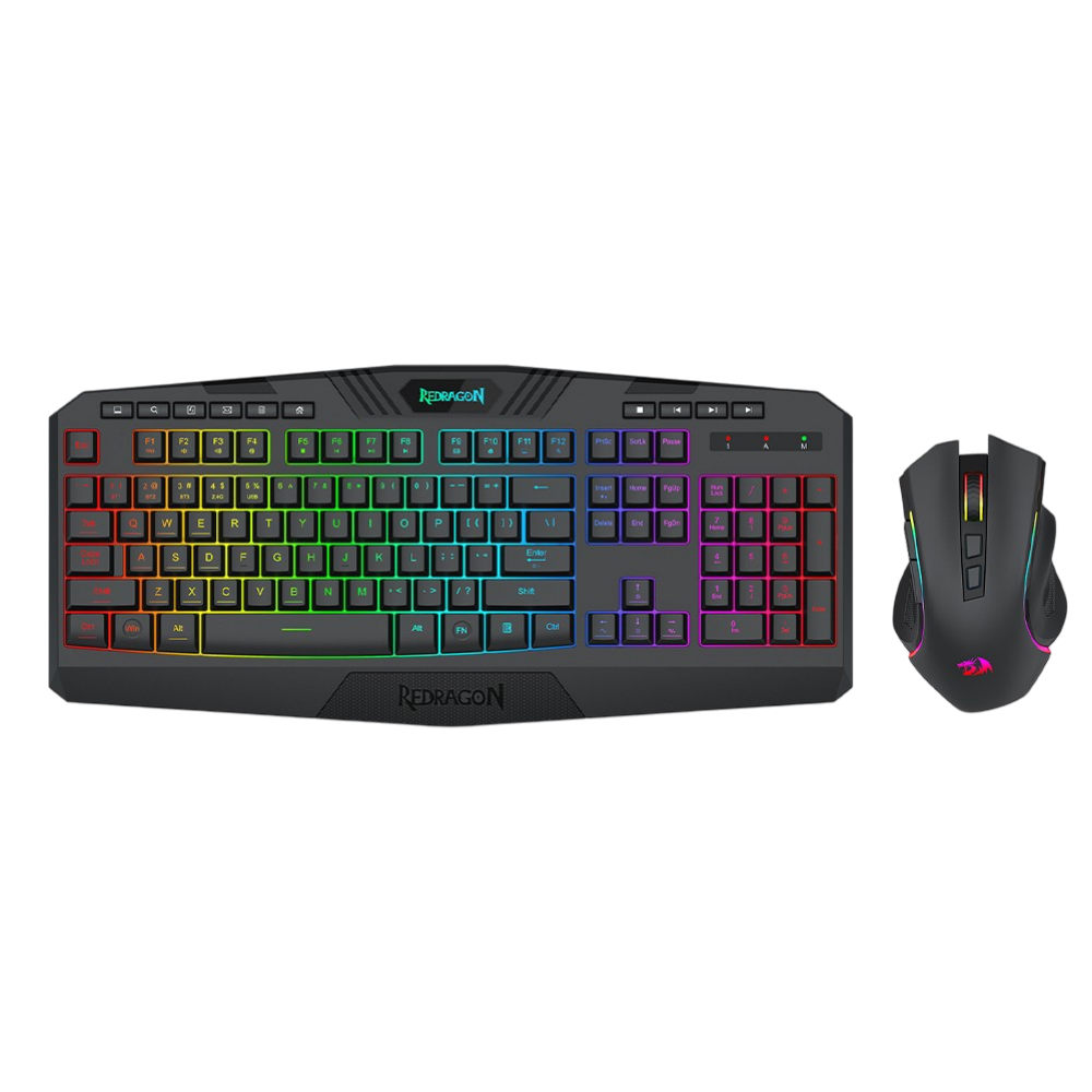 Redragon S101M-KS Tri-Mode Keyboard & Mice Combo US