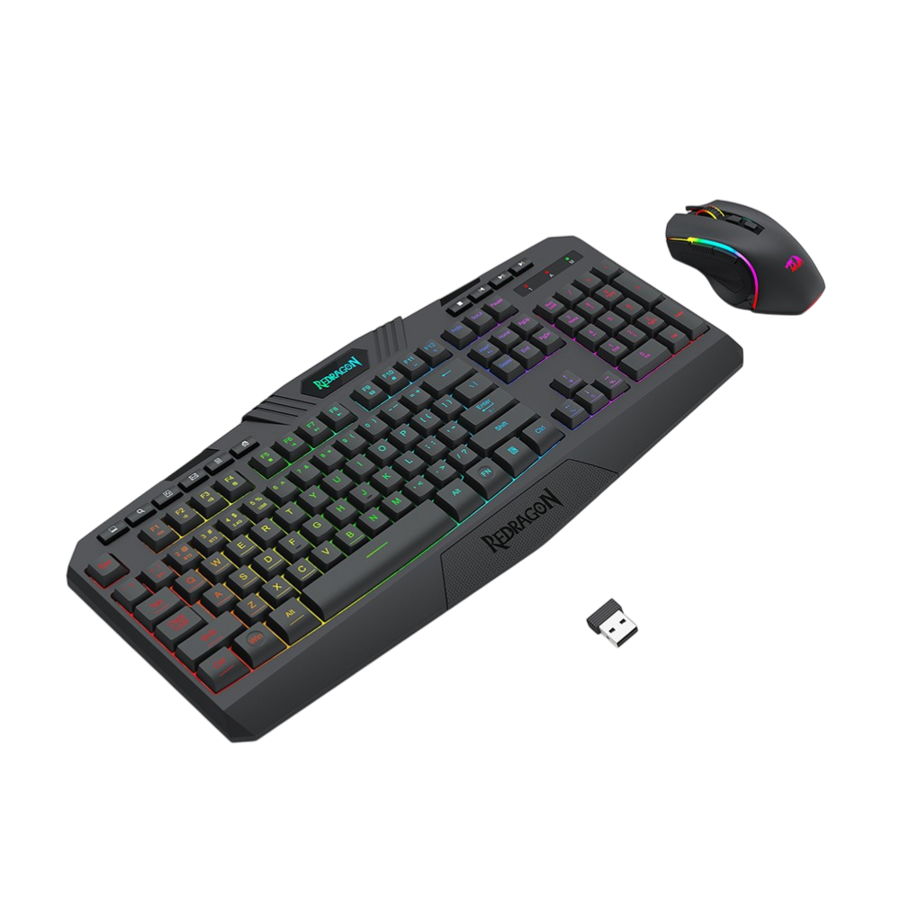 Redragon S101M-KS Tri-Mode Keyboard & Mice Combo